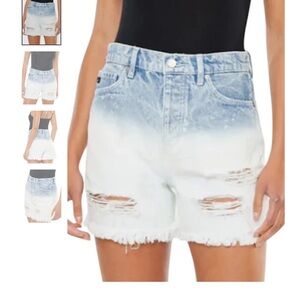 NWT‎ Kancan Gradient Denim Women's Shorts Size 11
